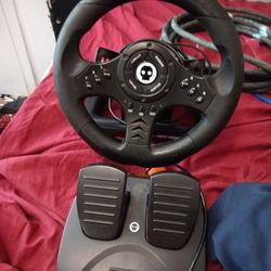 Wheel And Pedals For Ps And Xbox They Do Work Well You Can Play Various Games And Not Just Driving Games