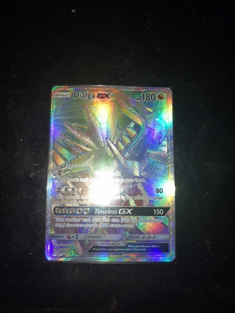 Dialga Gx Secret Rare 164/156