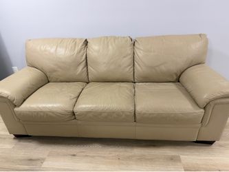 Leather sofa