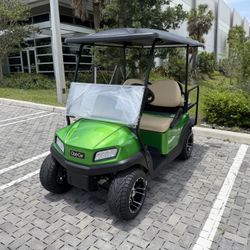 2020 CLUB CAR TEMPO LITHIUM REFURBISHED 4-PASSENGER GOLF CART - GREEN