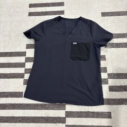 FIGS Medium Charcoal scrub top