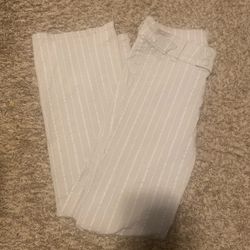 Striped Flare Trousers 