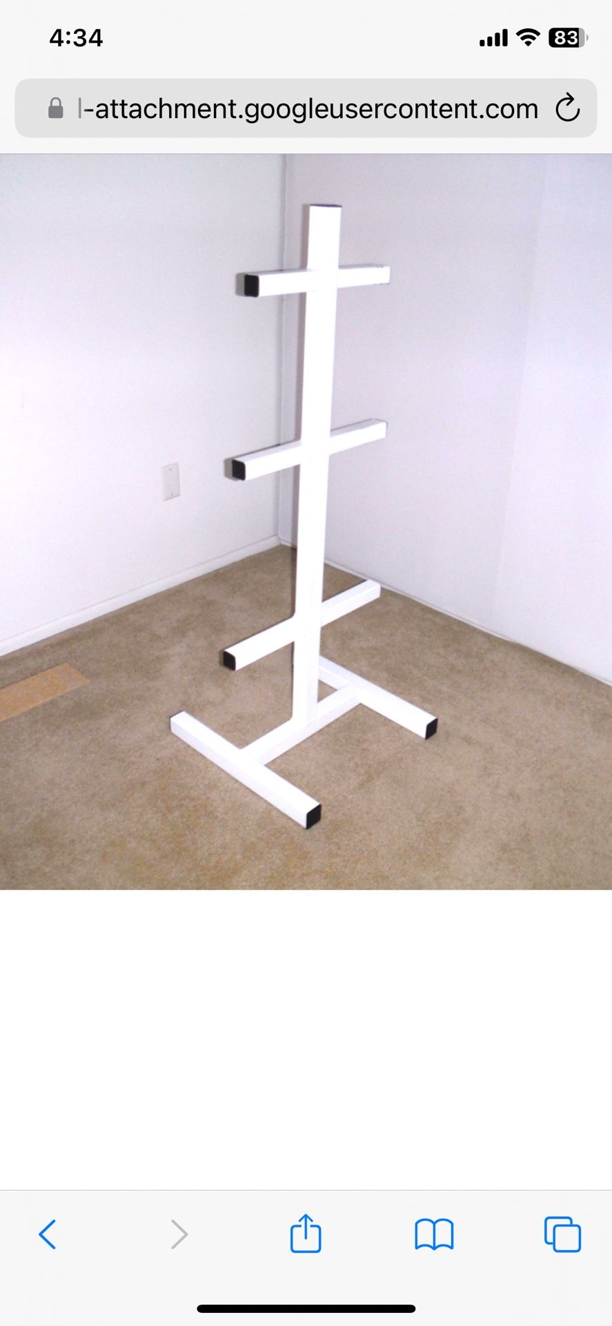 Weight Plate Holder/Tree - $100