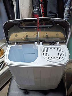 Portable washer and dryer nice little handy dandy 100$bucks