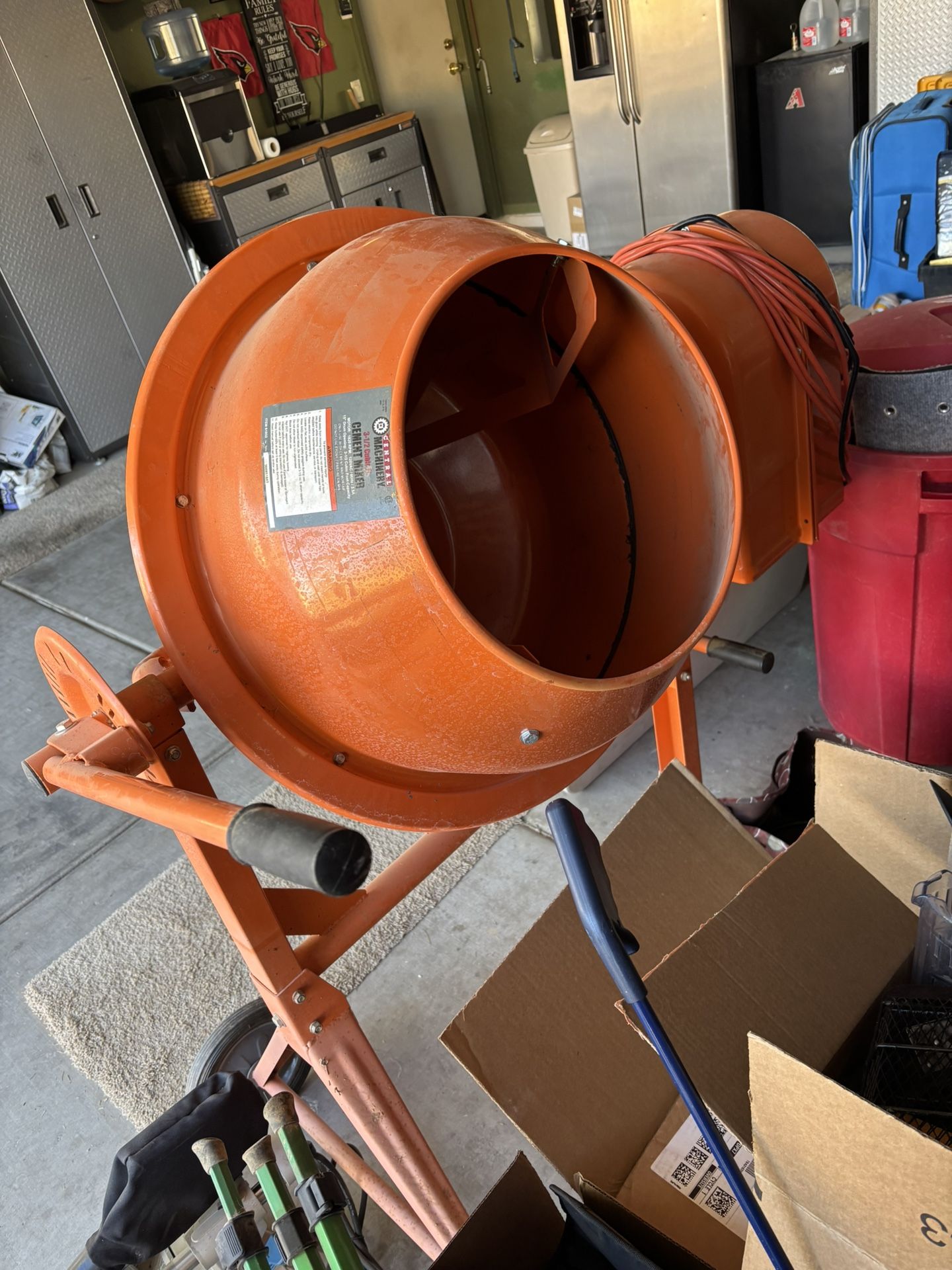 Central Machinery Cement Mixer