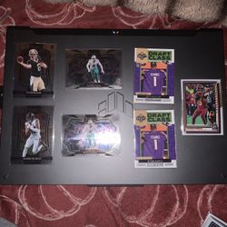 NFL Football Card Lot — Optic, Select, Rookies & Stars — Dak Prescott, Tua, Derrick Henry, Rookies Included 