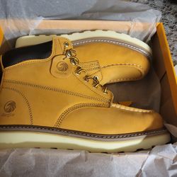 EAGLE WORK BOOTS SIZE 9 MEN'S 