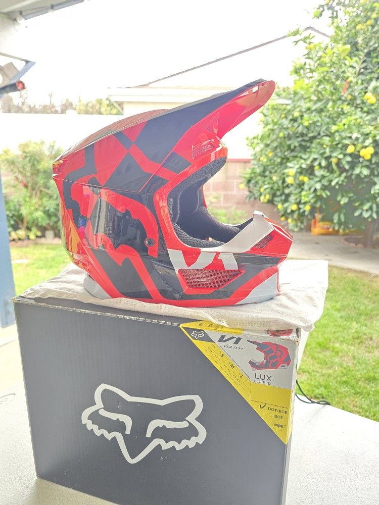 Fox V1 Youth M Helmet