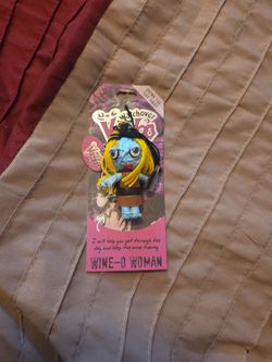 Watchover VooDoo Wine O Woman keychain