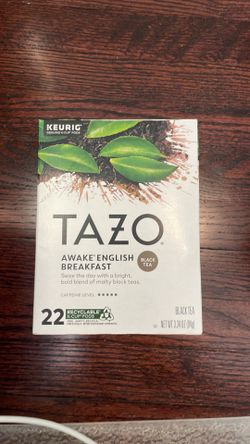 Half Price! Keurig Tazo Awake English Breakfast Black Tea! 22 K-Cups!