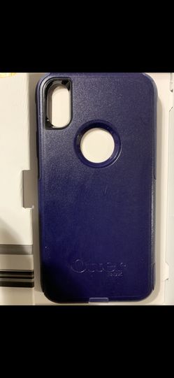 IPHONE XS/X OTTERBOX CASE BLUE