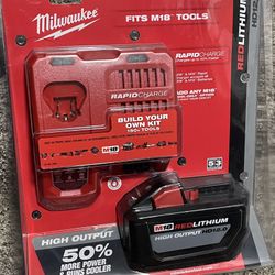 Battery Pack 12.0 Ah and Rapid Charger Starter Kit is