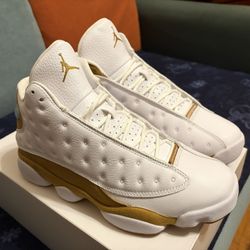 New Jordan 13 Retro White/Wheat Size 9 And Size 9.5