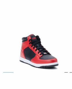 FUBU Men's 12Basketball High top Tennis Shoes Sneakers MFB Heritage Gray Black