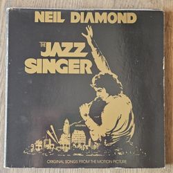 Vintage LP Vinyl Midcentury Record ALBUM Neil Diamond The JAZZ SINGER