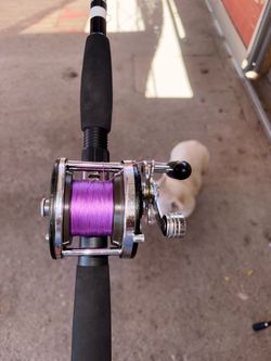 Pen casting reel 7’ 2 piece medium heavy combo