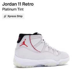 Jordan 11 Retro Platinum Tint 