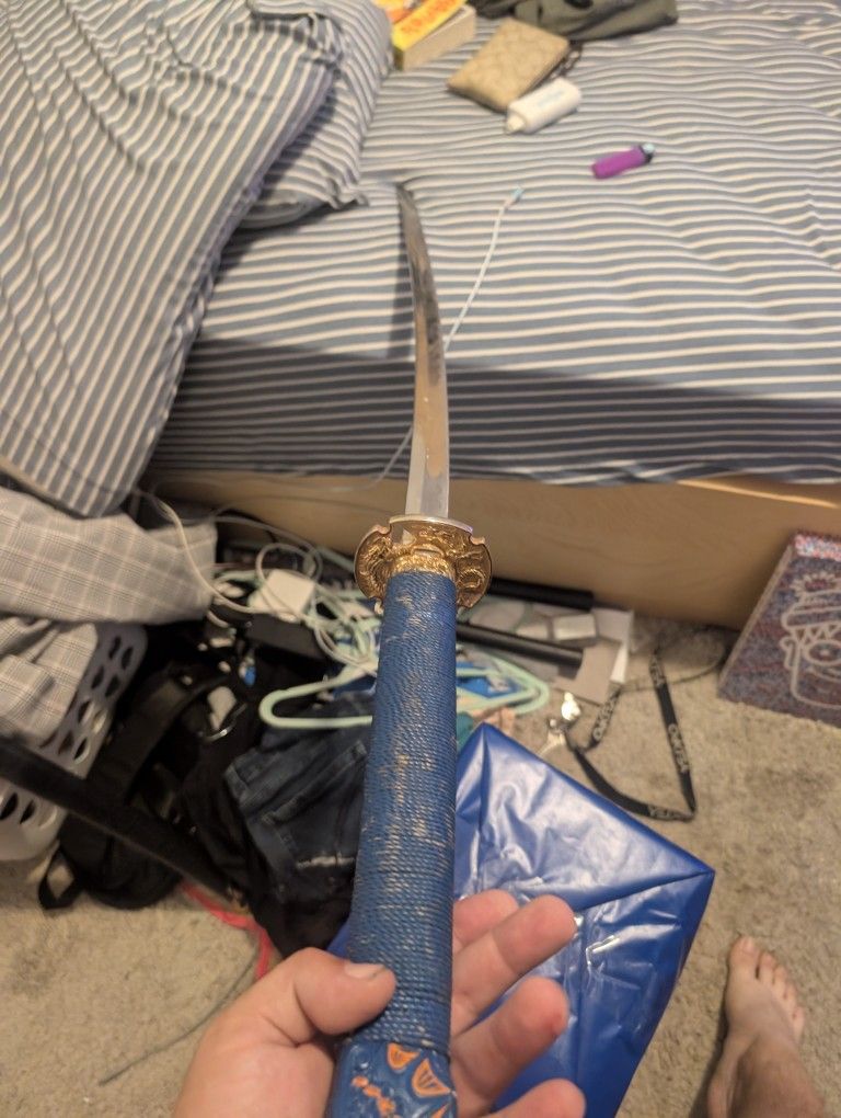 Highlander Katana Duncan MacLeod Closed Mouth Dragon-Head Katana Samurai Sword