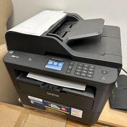 Brother MFCL2750DW Monochrome All-in-One Wireless Laser Printer, Duplex Copy & Scan