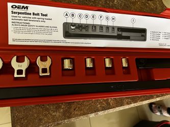 Serpentine Tool Belt Tightener