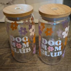 Dog Mom Club Glasses