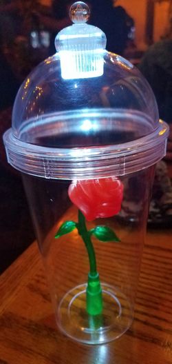 Disneyland Beauty and the Beast Rose Cup