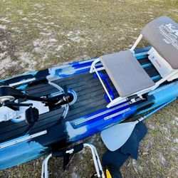 Kaku Zulu Pedal Fishing Kayak 