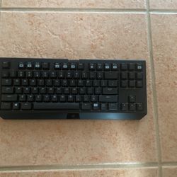Razer Blackwidow Keyboard. 