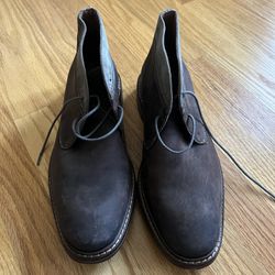 New COLE HAAN Colton Brown Size 8M Men Leather Ankle Chukka Boots