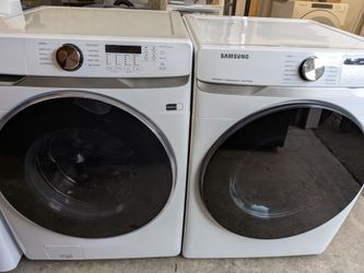Washer and dryer set