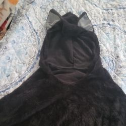 Womens Hoody Bat Poncho