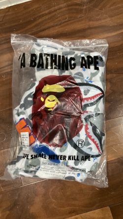 Bape hoddie size medium