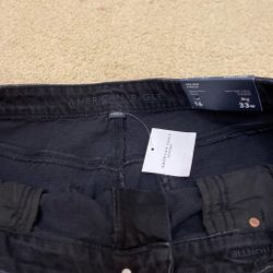 American Eagle Low-Rise Stretch Shortie Jeans