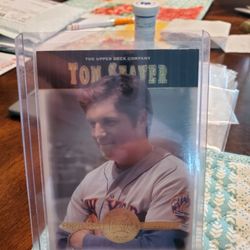 Tom Seaver 2001 Upper Deck Hall Of Fame Cooperstown Collection The National Pastime 