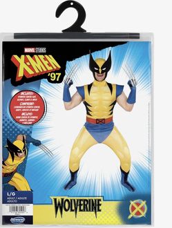 MARVEL 97’ Wolverine Official Adult Deluxe Zentai Halloween Costume