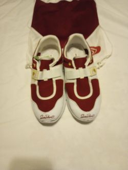 ASU Piro Running Shoes Unisex White/Maroon NWT