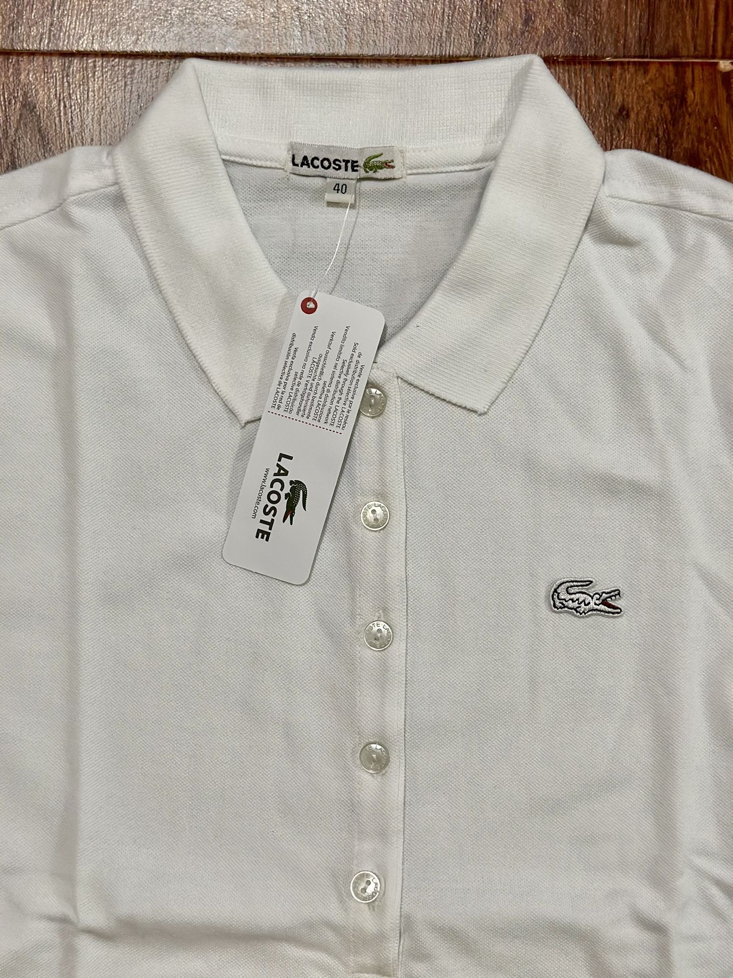 Lacoste 5 Buttons Monotone for Women