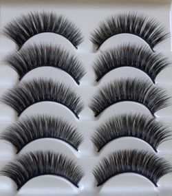 Soft Mink eyelashes! 5 pairs