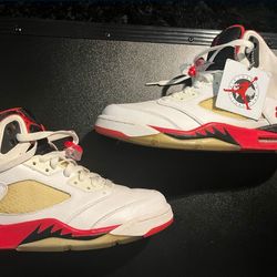 Air Jordan 5 Retro Fire Red 10.5
