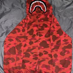 Red Bape Hoodie