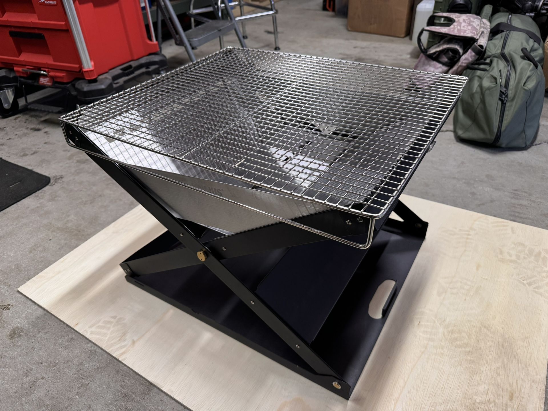 Foldable Fire Pit / Grill - Perfect For Camping & Overlanding