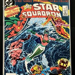 All-Star Squadron #34 1984 Freedom Fighters issue-VF/NM