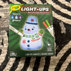 Crayola Light-Ups Recolorable Snowman Set
