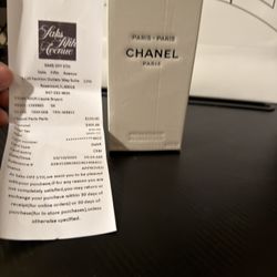 Sealed Chanel Paris 