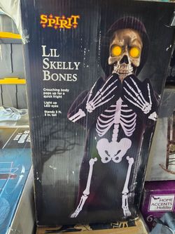 Spirit Halloween Lil Skelly Bones Animatronic