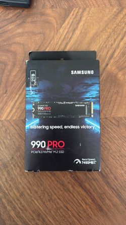 NEW SAMSUNG SSD 990 PRO 2TB PCIe 4.0 M.2 2280 -🔥 BRAND NEW IN HAND 🔥