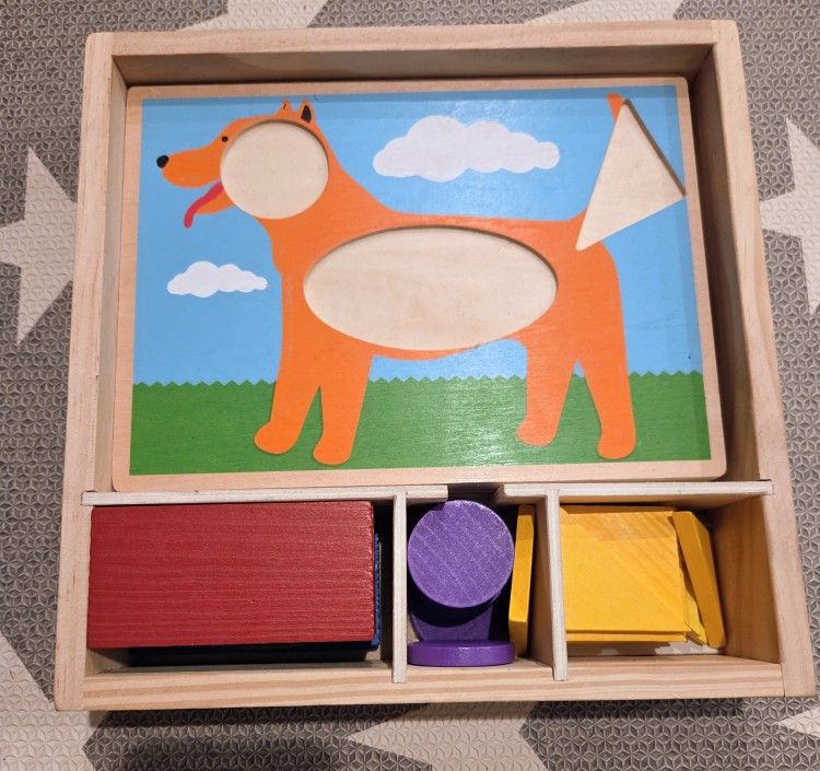 Melissa & Doug Beginner Pattern Blocks