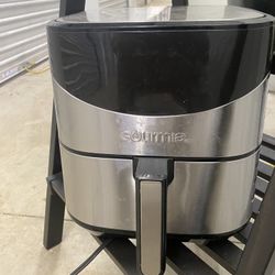 Gourmia Digital Air Fryer – Stainless Steel, Easy Clean, Ready to Use 
