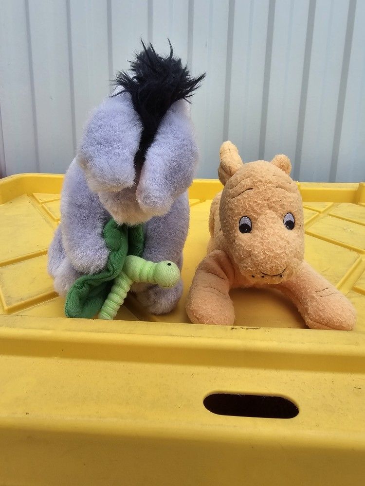 Classic Pooh Tigger and Eeyore Plushie