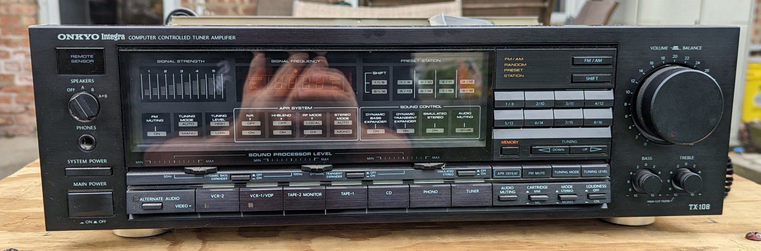 Vintage Onkyo Integra TX-108, Rare And In Mint Condition 